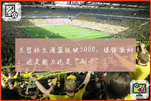 王哲林生涯篮板破5000，媒体激辩：这是能力还是“刷子”？
